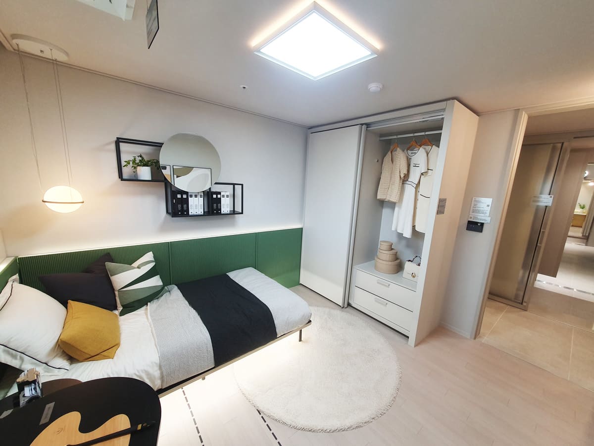 울산 회야강 리버스테이트 작은방 인테리어